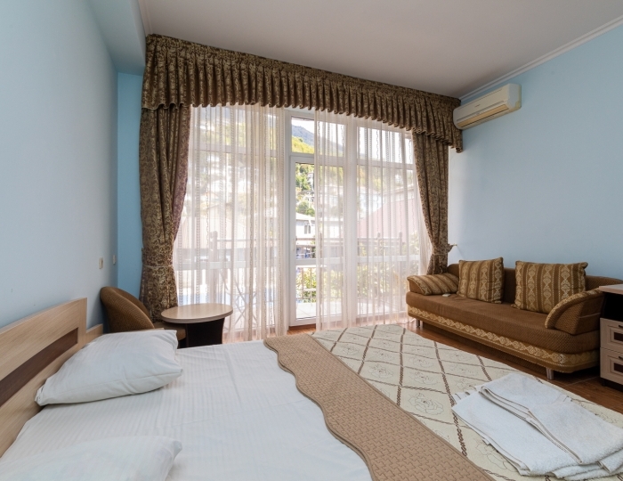 Стандарт 2-местный 1-комнатный вид на горы - Гостиница «Арстаа» Гагра